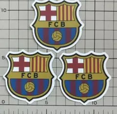 FCバルセロナ 紙シール 3枚セット