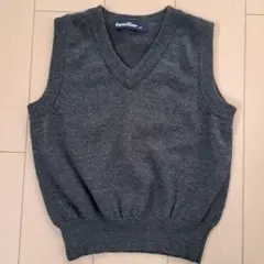 familiar グレー ベスト 90cm