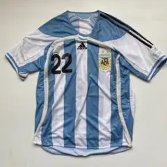 aregentina adidas 2006 messi game shirt - メルカリ