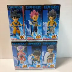 未開封　映画ドラゴンボール超　ワールドコレクタブルフィギュア　vol.1 全6種