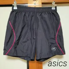 asics アシックス ランニングトランクス ショートパンツ スポーツ S 黒
