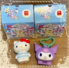 マクドナルドハッピーセットサンリオキャラクター２個　キティ　クロミ