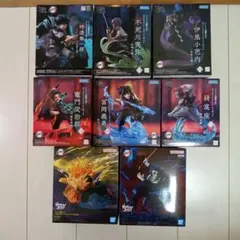 新作含む鬼滅の刃プライズフィギュア8体セット 時透無一郎 不死川実弥 など