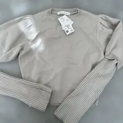 新品未使用アズノウアズ　アームウォーマーニット