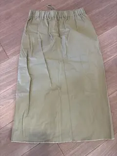 GU レースアップナローミディスカート