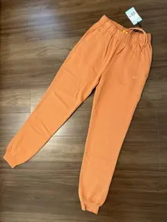 ノクタ×NIKE メンズXS オレンジ テックフリース パンツ 新品タグ付き