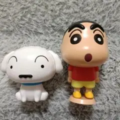 クレヨンしんちゃん＆しろ フィギュア