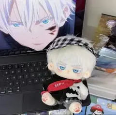 呪術廻戦 五条悟 ぬいぐるみ 着せ替え 23cm ぬい - メルカリ
