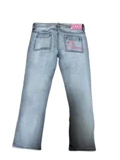 【Y2K】 Evisu EVISU DONNA ピンクカモメ デニム 26