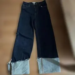 ZARA ワイドレッグデニム USA 2