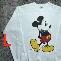 ヴィンテージ　80s USA ディズニー　クラシックミッキーマウス　スウェット