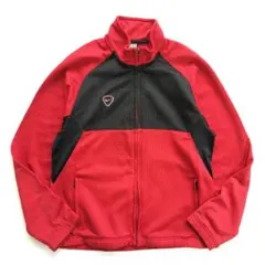 ナイキ ジップアップ スウェット トラックジャケット レッド【Ｍ相当】