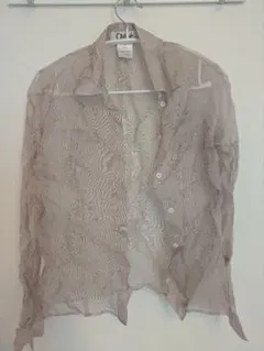 Chloe クロエ　シースルーシャツ　ブラウスのサムネイル