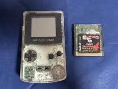 ゲームボーイカラー 本体 クリア　ジャンク品