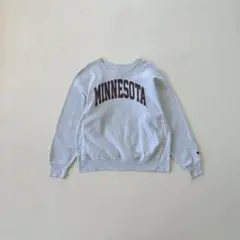 00s チャンピオン　プレミアムリバースウィーブ　カレッジ　ミネソタ大学　グレー