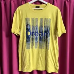 ⚠️削除前ラスト値下げ⚠️ DIESEL イエロー Tシャツ　Mサイズ