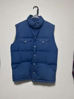 70s 茶タグ　ノースフェイス　ダウンベスト