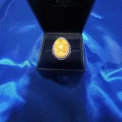 アレックスストリーター　パウダーバルティックアンバー　アンティクゴールドスター