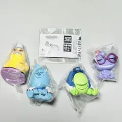 ★全4種コンプセット★ 肩ズンFig. モンスターズ・ユニバーシティ　ガチャ