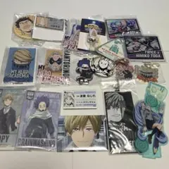 ヒロアカ　物間寧人　心操人使　スクエア缶バッジ　コレクション缶バッジ　アクスタ
