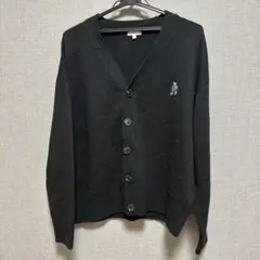 韓国SPAO メンズ カーディガン ブラック