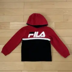 130㎝ FILA 裏起毛パーカー