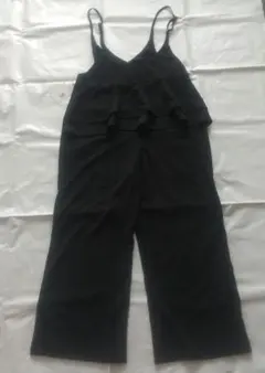 バックフリル サロペット レディース オールインワン パンツ オーバーオール