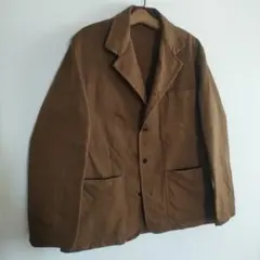 1970s brown duck french work jacketのサムネイル