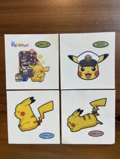 【希少】 PSA10 キャプテン ピカチュウ ポケモンパンシール 希少】 PSA10 ピカチュウ ポケモンパンシール ステッカー|mercari
