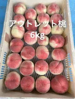 訳あり アウトレット桃　5キロ 規格外　B級品のサムネイル