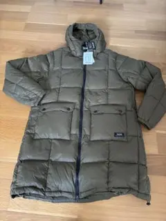 新品未使用　TAION ロングダウン　オリーブ