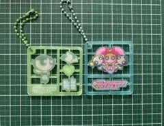 パワーパフガールズ プラスチックモデル キーホルダー