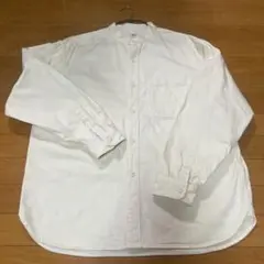 UNIQLO ホワイト 長袖シャツ L