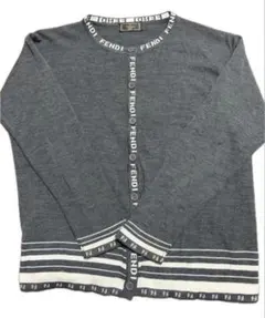 FENDI グレー カーディガン ユニセックス