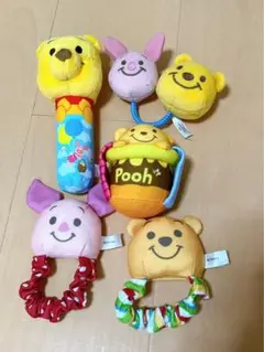 くまのプーさん ぬいぐるみおもちゃ 6点セット