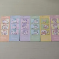 おそ松さん フォト風シール 6種セット