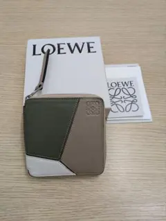 【新品未使用】ロエベ コンパクトジップウォレット 箱付き LOEWE ロエベ コンパクト ジップウォレット 手元在庫有 すぐ届く