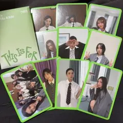 TWICE THIS IS FOR 初回特典トレカ トレカセット