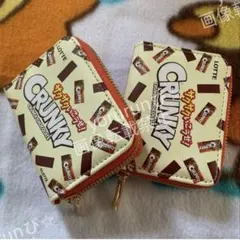 LOTTE CRUNKY ロッテ クランキーチョコレート カードイン キーケース