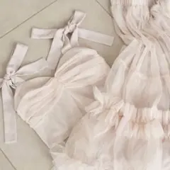 treat urself Ballerina Tulle Peplum Tops - メルカリ
