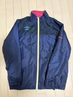 umbro ウィンドブレーカー ネイビー/ピンク　160 キッズ　大人