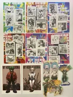 僕のヒーローアカデミア ヒロアカ イラスト集 ファンブック 他 特典 セット①