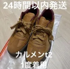 puma カルメンt2 ブラウン　厚底　スニーカー