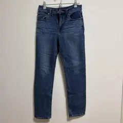 ユニクロ ストレートデニムパンツ 24インチ