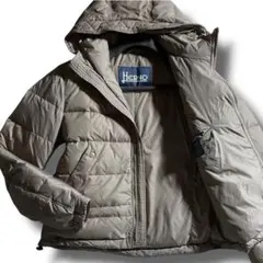 ①HERNO ヘルノ ダウンジャケット ポーラーテック メンズ ベージュ系