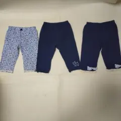 マザーウェイズ女の子 パンツ3点セット130 120