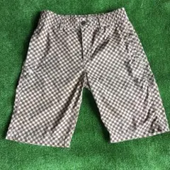 GOTCHA ガッチャ チェック柄 ショートパンツ ハーフパンツ 茶系のサムネイル