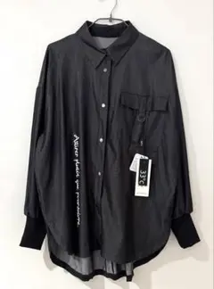 今だけ半額‼️ 33℃ プリントデニム L/SHIRT デニムシャツ　アウター