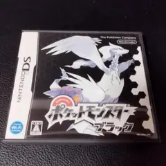 12 ニンテンドーDS　ソフト　ポケットモンスター ブラック
