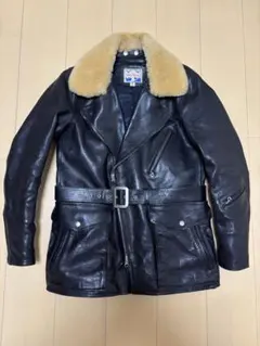 Dry Bones, Belted Horsehide Half Jacket